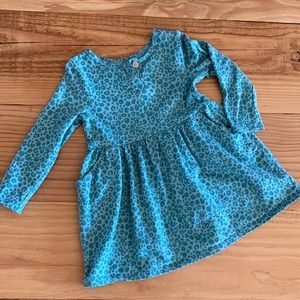 Cat & Jack leopard girl dress